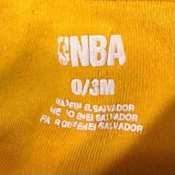 NBA Golden State Warriors Bodysuit Sz 0/3 m - Picture 3 of 5